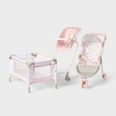 Baby Doll Nursery Bundle for 14" - 16" Dolls - Gigglescape