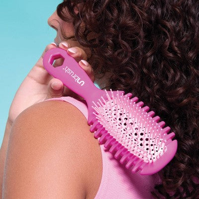 UNbrush Curl Hair Brush - Pink