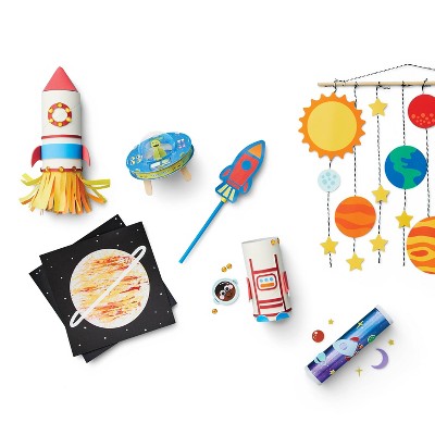 Space STEAM Wood Craft Kit - Mondo Llama