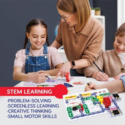 Snap Circuits 300-in-1 Science Kits: Educational Electrical Circuit Board Toy for 2nd Grade Engineering Skills