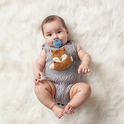 Itzy Ritzy Sweetie Pal Pacifier - Orange Fox *BRAND NEW*