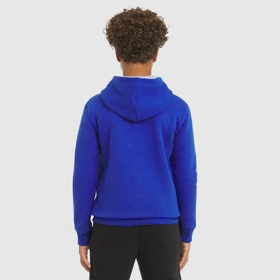 Champion Kids 'Surf the Web' Fleece Hoodie - Blue SMALL (8)