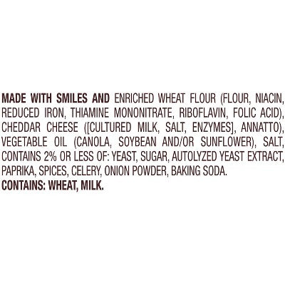 Goldfish Cheddar Cheese Crackers Bag - 6.6oz: No Artificial Preservatives, No High Fructose Corn Syrup, Oven Baked
