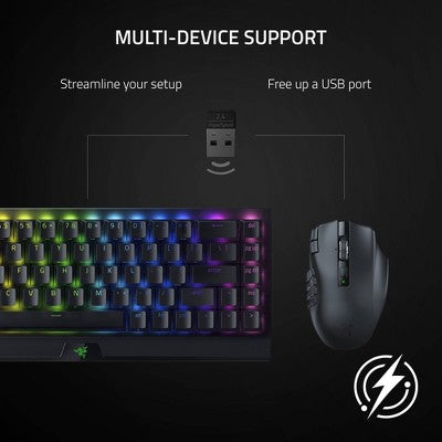 Razer Naga V2 HyperSpeed Wireless MMO Gaming Mouse