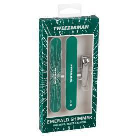 Tweezerman Emerald Shimmer Manicure Kit - 4pc