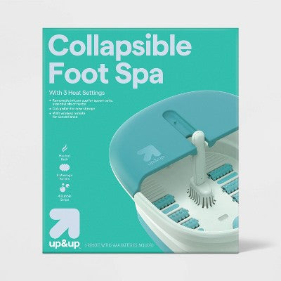 Collapsing Foot Spa Bath With Heat - up&up