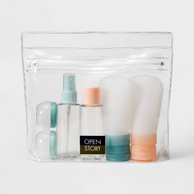 7pc Toiletry Bag Set - Open Story?
