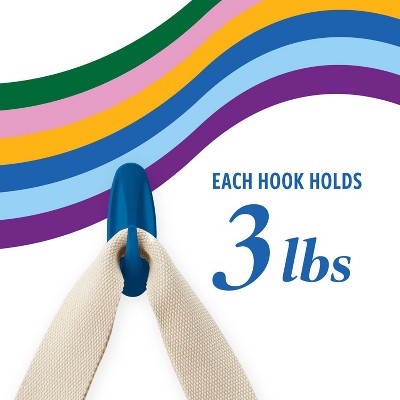 Command 2pk Damage-Free Medium Designer Hooks Arctic Freeze