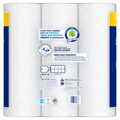 Charmin Ultra Soft Toilet Paper - 12 Mega XXL Rolls