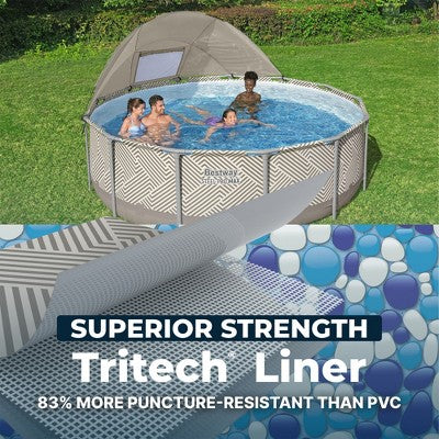 Bestway Steel Pro MAX 13' x 42" Round Above Ground Pool Set with Canopy & Ladder (LOCAL PICKUP ONLY)