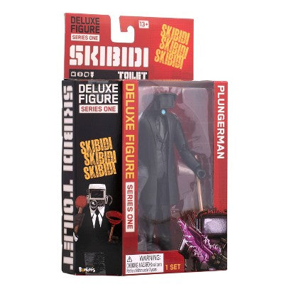 Skibidi Toilet Plungerman 6" Action Figure