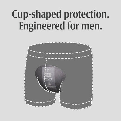 Depend Guards for Men Incontinence Liner - Maximum Absorbency - One Size - 52ct
