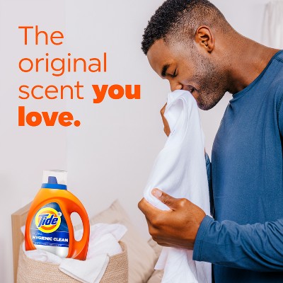 Tide Liquid Hygienic Clean Original Liquid Laundry Detergent 83 Loads - 117 fl oz