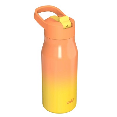 Zak Designs 14 fl oz Stainless Steel Tranquility Insulated Bottle - Orange Ombre
