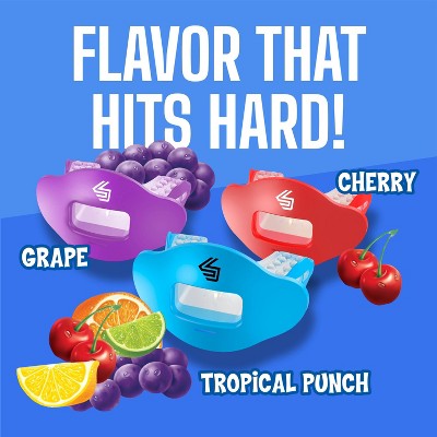 Shock Doctor Sport Max Airflow Flavor Lipguard Kool Aid - Tropical Punch: All-Purpose Polypropylene BPA-Free Mouth Guard