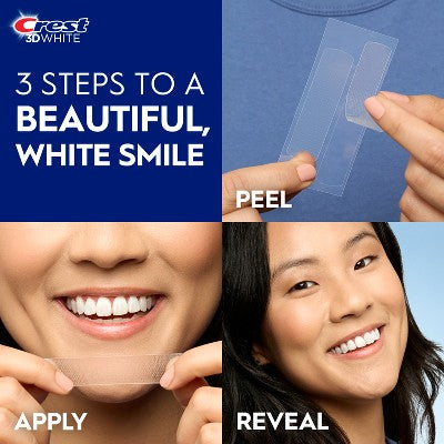 Crest 3D Whitestrips 1-Hour Express At-home Teeth Whitening Kit - 10 Treatments