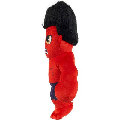 Marvel Plush Talkers Red Hulk Soft Toy, 11.75" Collectible Figure with Sounds & Phrases