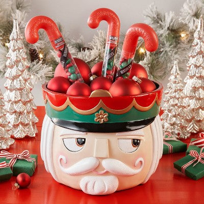 HERSHEY'S Candy Coated Chocolate Filled Plastic Christmas Candy Cane - 1.4oz