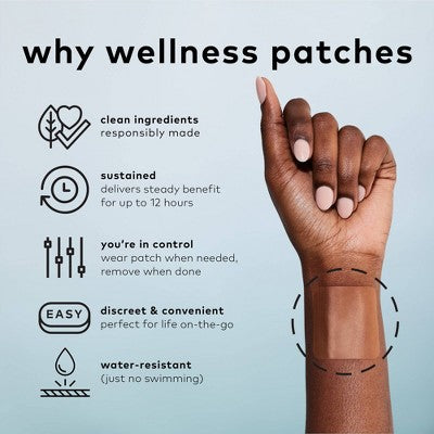 The Good Patch B12 Awake Plant-Based Vegan Wellness Patch - 4ct