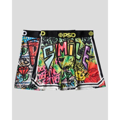 PSD Men's Graffiti Smile Print Briefs - XXL
