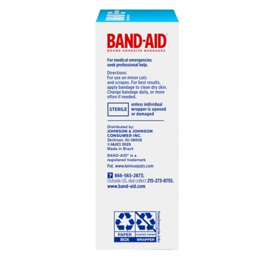 Band-Aid Brand Adhesive Sheer Sports Bandages - All One Size - 50ct