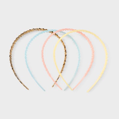 Girls' 4pk Flower Headband Set - Cat & Jack