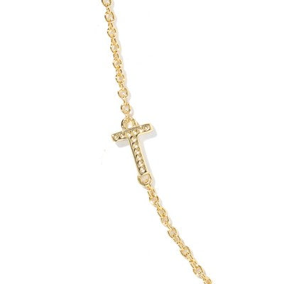 Kendra Scott 14K Gold Over Brass Mini "T" Initial Pendant Necklace - Gold