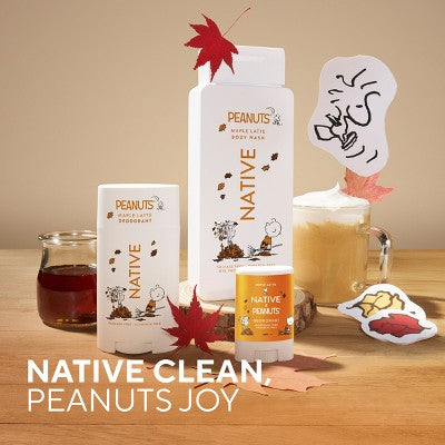 Native Peanuts Limited Edition Body Wash - Maple Latte - 18 fl oz