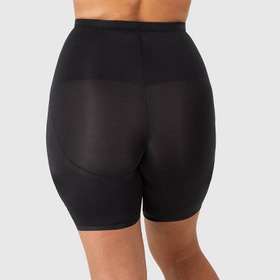 Maidenform Women's Shapewear  2pk Firm Shaping Black/Nude S: