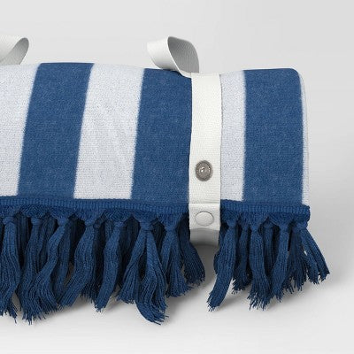 2 Person Beach Blanket Blue - Sun Squad