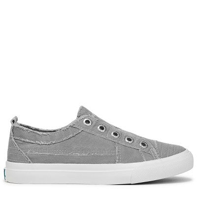 Blowfish Malibu Womens Play Sneaker Dirty Grey Canvas 9 M