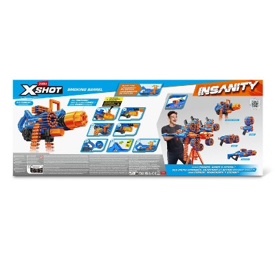 XSHOT Insanity Smoking Barrel Toy Dart Blaster by ZURU (LOCAL PICKUP ONLY)