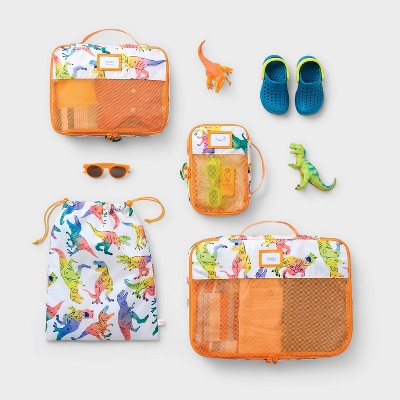 Kids' 4pc Packing Cube Set Dino - Cat & Jack?