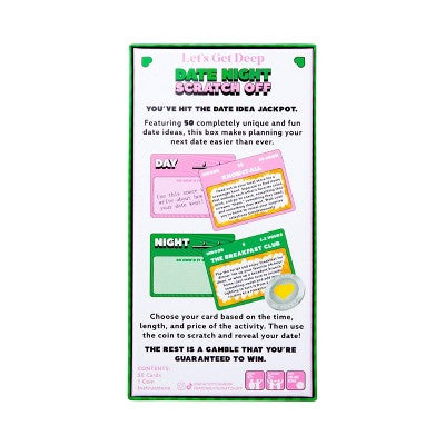 Date Night Scratch Off Cards by What Do You Meme?