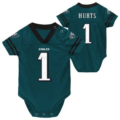 NFL Philadelphia Eagles Jalen Hurts Boys' Bodysuit - 12M