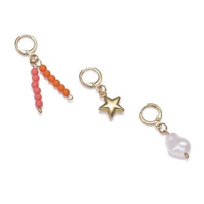 Studio Artifact Individual Charm Set - Puffy Star - 3pk