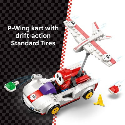 LEGO Super Mario: Mario Kart - Shy Guy & P-Wing 72045
