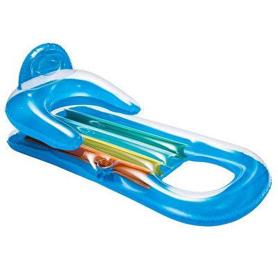 Relaxing Lounge SMS Water Floats and Inflatables - Sun Squad Blue