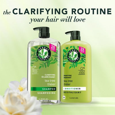 Herbal Essences Classic Clarfying Shampoo - 33.8oz: Basic Cleansing, For All Hair Types, Liquid Form
