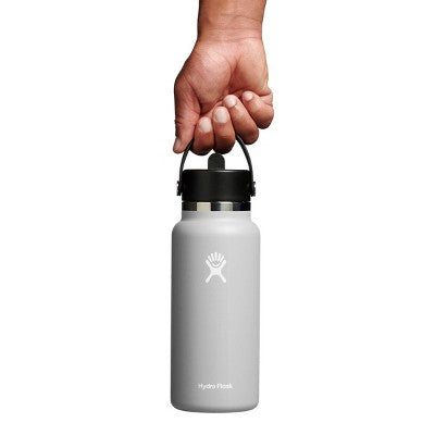 Hydro Flask 32oz Wide Mouth Flex Straw Water Bottle Birch