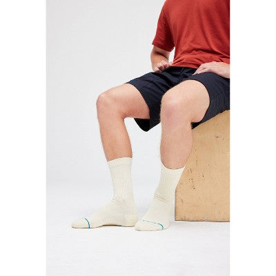 STANCE Men's Quick Stop Tie-Dye Crew Socks 2pk - Gray 6-12