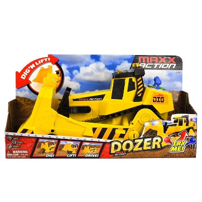 Maxx Action Bull Dozer Toy Vehicle