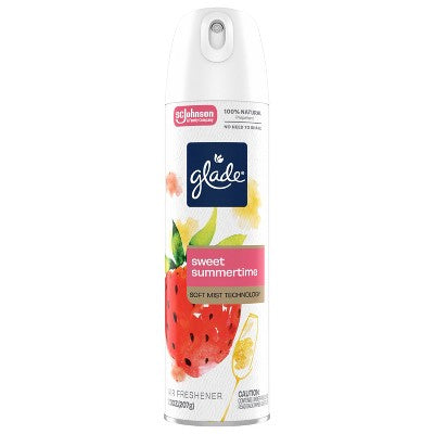 Glade Aerosol Air Fresheners - Sweet Summertime - 7.3oz