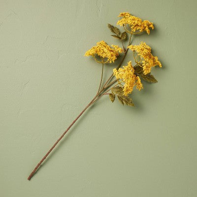 25" Yellow Sedum Stem - Hearth & Hand with Magnolia (LOCAL PICKUP ONLY)