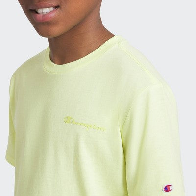 Champion Kids' Graphic T-Shirt - Lemon Yellow S