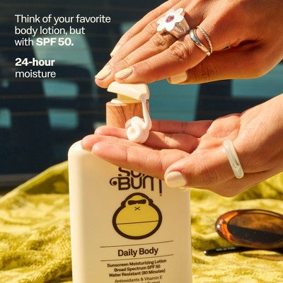 Sun Bum Daily Body Lotion Sunscreen - SPF 50 - 8 fl oz