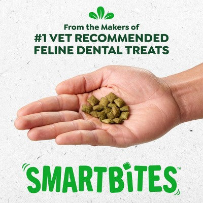 Greenies Smartbites Skin and Fur Health Salmon Flavor Cat Treats - 2.1oz
