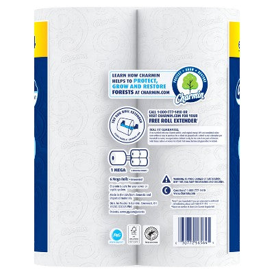 Charmin Ultra Soft Toilet Paper - 6 Mega Rolls