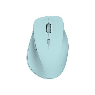 North Wireless Ergonomic 6 Button Mouse - Sky Blue: Rechargeable, Radio Frequency, Business Use