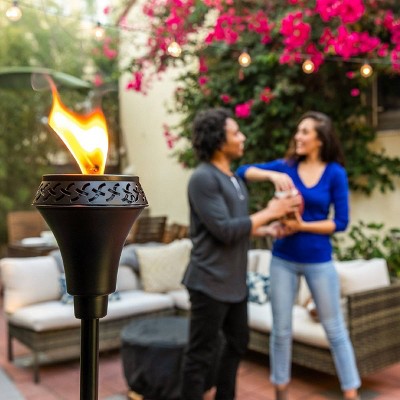 TIKI 65" Island King Outdoor Torch Black (LOCAL PICKUP ONLY)